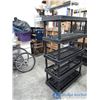 Image 3 : **Black Plastic Shelving Unit