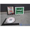 Image 1 : **Holiday Decor and Santa Cookie Plate