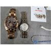 Image 2 : Caravelle New York&Michael Kors and other Watches, Silver Colored Knecklacese and Joe Fresh Earings