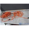 Image 1 : (3) Orange Extension Cords