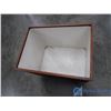 Image 3 : **Wooden Storage Box on Wheels