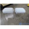 Image 1 : **(2) Vintage Stacking Stools