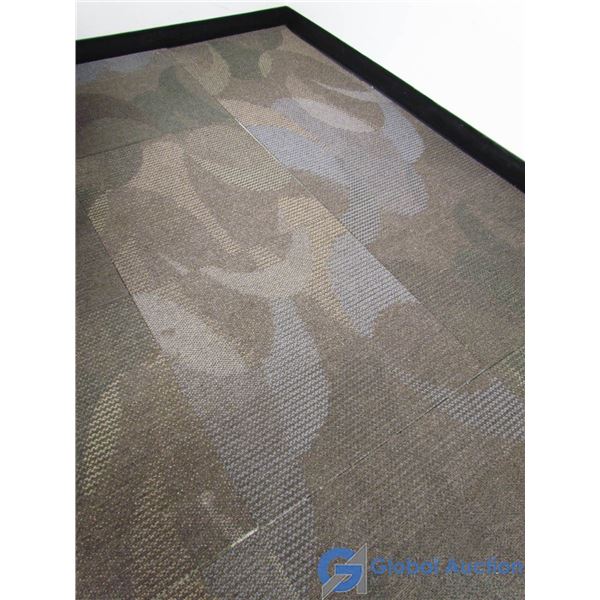 **Large Quantity of Brown/Multi Color Commercial Carpet Tiles