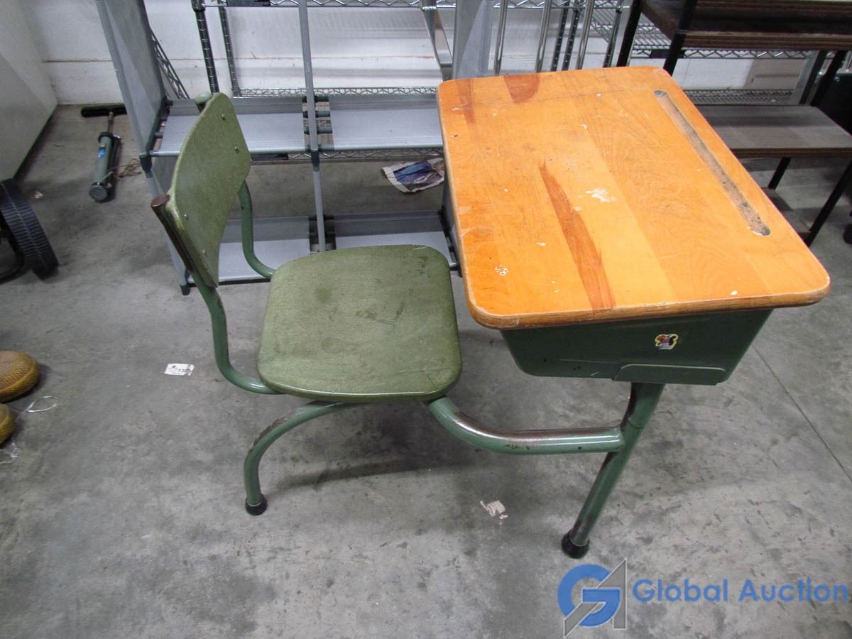 **Vintage School Desk