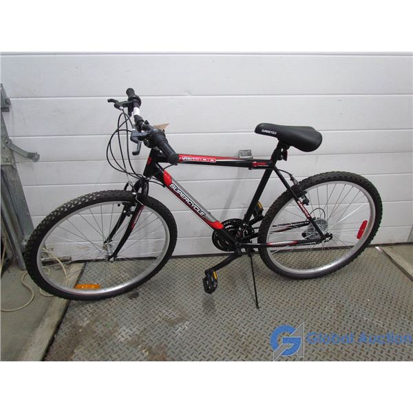 26" Men's Supercycle Mountian Bike - Black