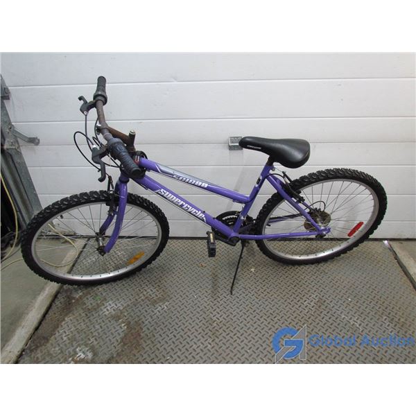 26" Ladies Supercycle Mountain Bike - Purple