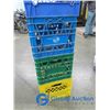 Image 2 : **(6) Plastic Milk Crates