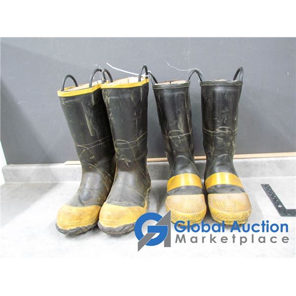 (2) Heavy Duty Boots