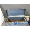 Image 8 : **(2) Blue Beach Metal Tool Boxes