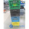 Image 2 : **(6) Plastic Milk Crates