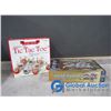 Image 1 : **Shot Glass Tick Tack Toe and Trivia Pursuit