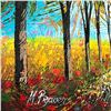 Image 2 : Mark Braver Hand Signed Original Painting on Canvas with Letter of Authenticity.