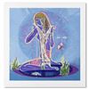 Image 1 : Lu Hong, "Adolescence" Limited Edition Serigraph on Paper, Numbered and Hand Signed with Letter of A