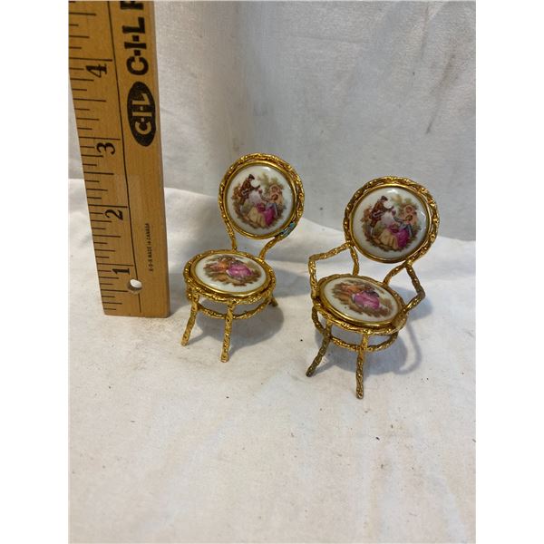Limoges France mini furniture