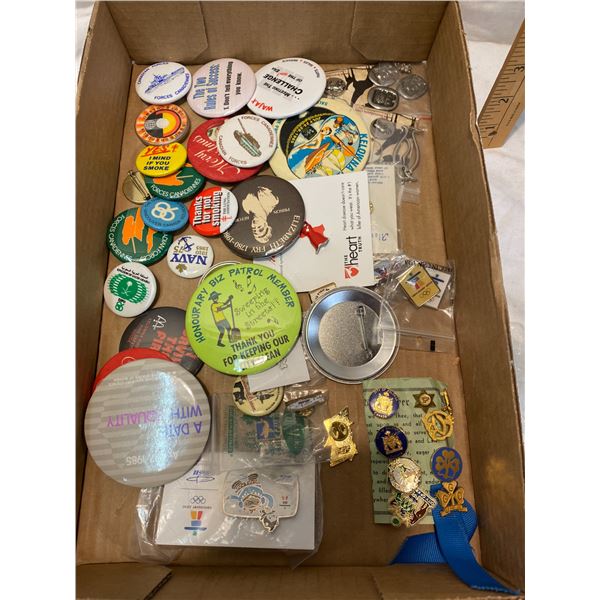 Collectible pins etc