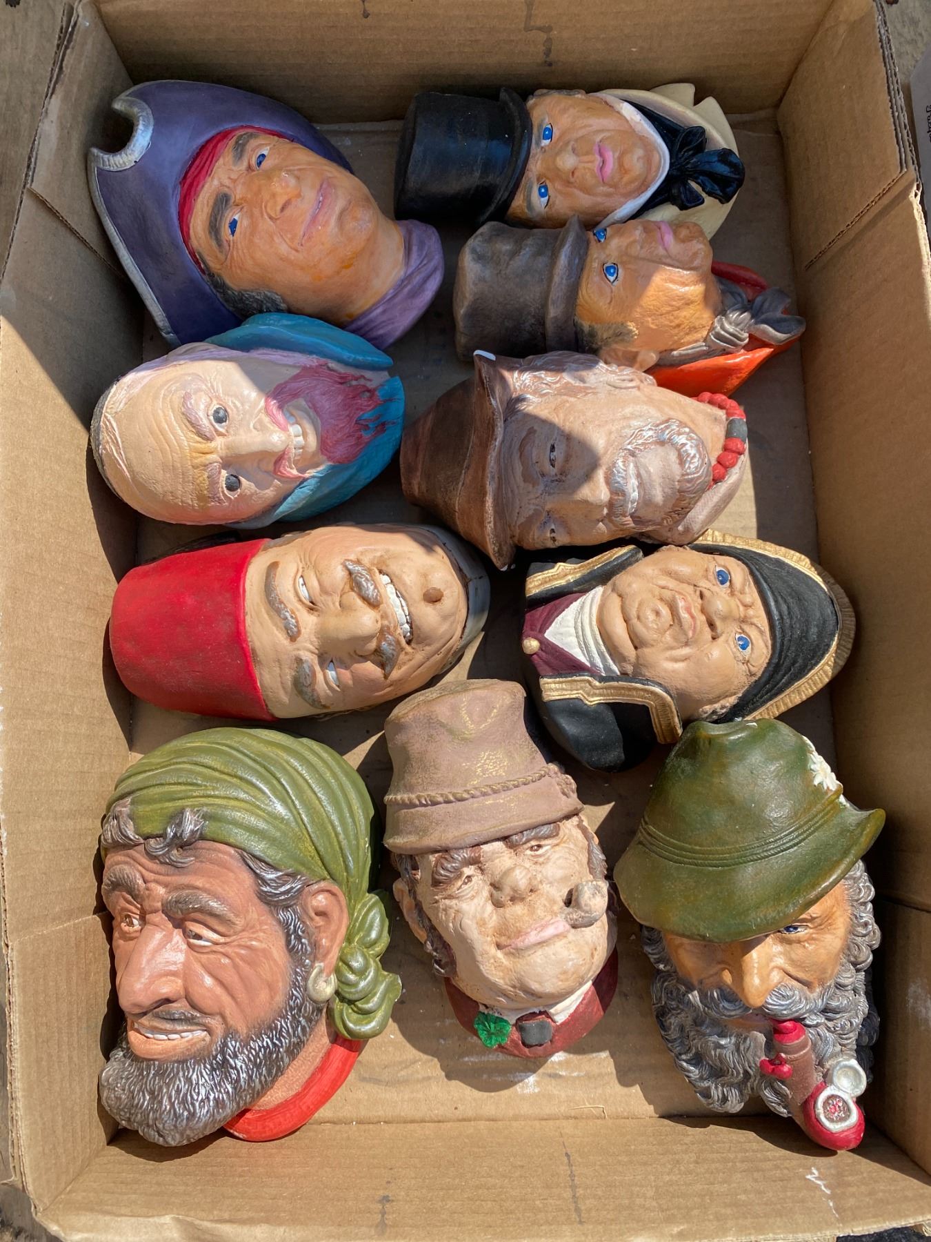 Pottery heads