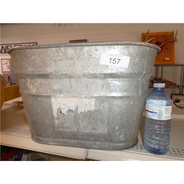 galvenized basin