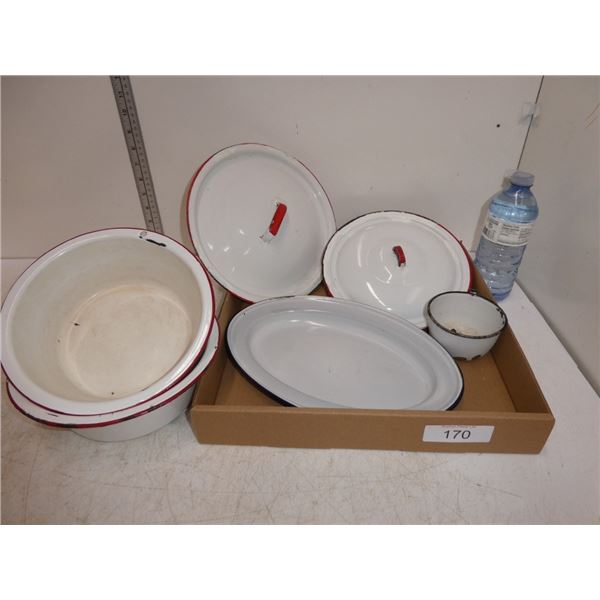 enamel dishes
