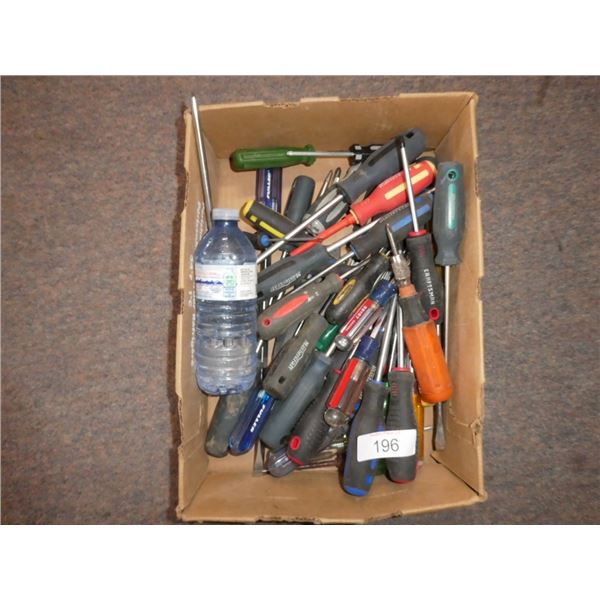 assorted screwdrivers