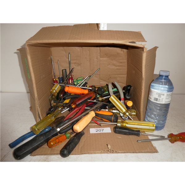 assorted screwdrivers