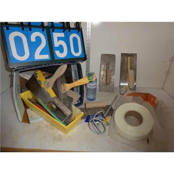 misc drywalling supplies/tools