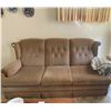 Image 1 : Vintage Cloth Couch Excellent Condition 38H x 35D x 84L