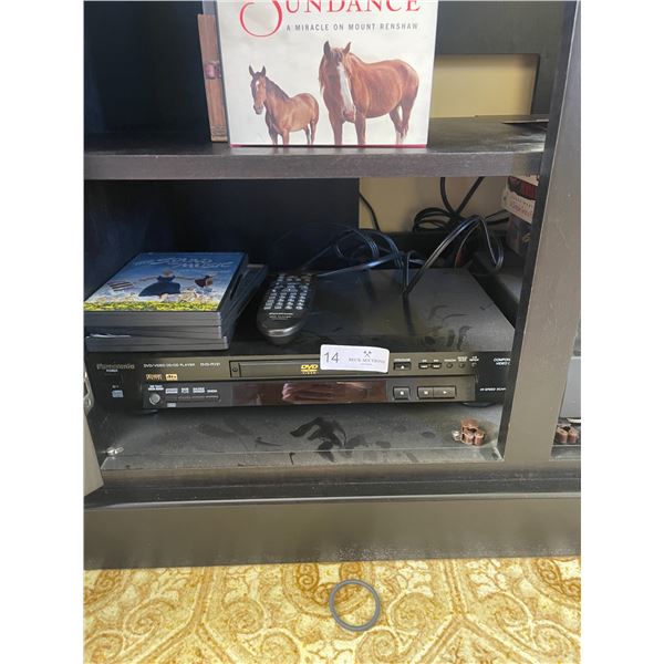 Panasonic DVD Player With Remote + DVDS