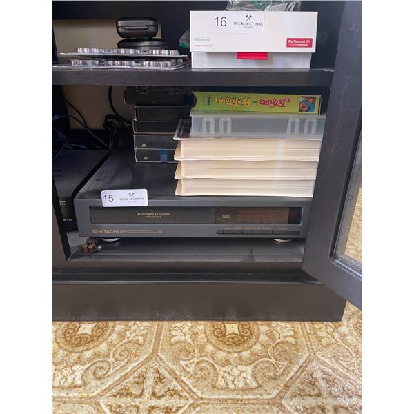 Hitachi VHS Player No Remote M141