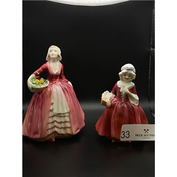 Royal Doulton Figurines Janet & Lavina