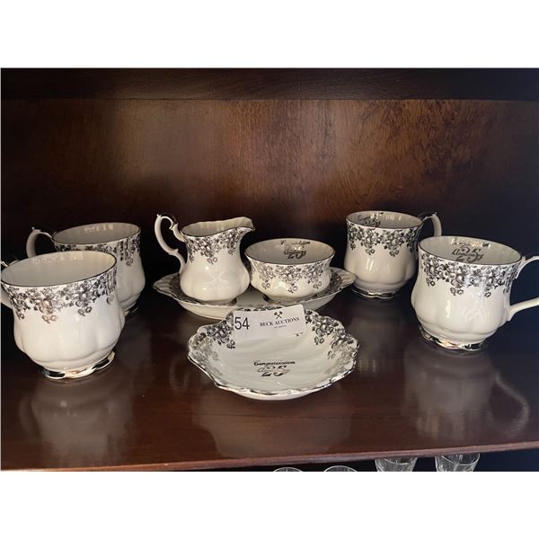 Royal Albert 25 Year Anniversary China Set