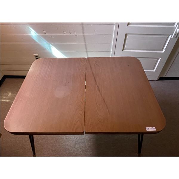 MidCentury Modern Fold Up Table Beck Auctions Inc.