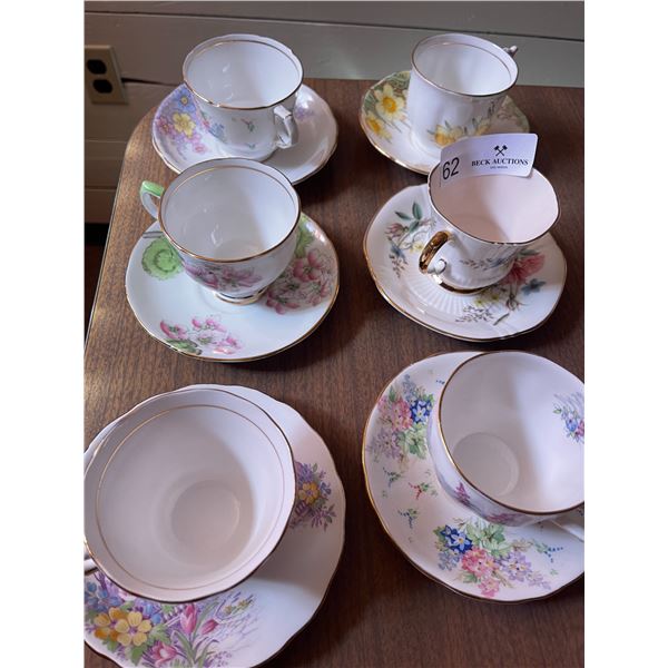 Six Teacups