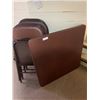 Image 1 : Card Table And Foldable Chairs