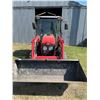 Image 2 : 2008 Massey Ferguson 1533 Tractor 730 hours w/1525 60" Loader 33 HP Air - Heat - Stereo - Hydrashift
