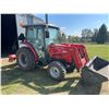 Image 4 : 2008 Massey Ferguson 1533 Tractor 730 hours w/1525 60" Loader 33 HP Air - Heat - Stereo - Hydrashift