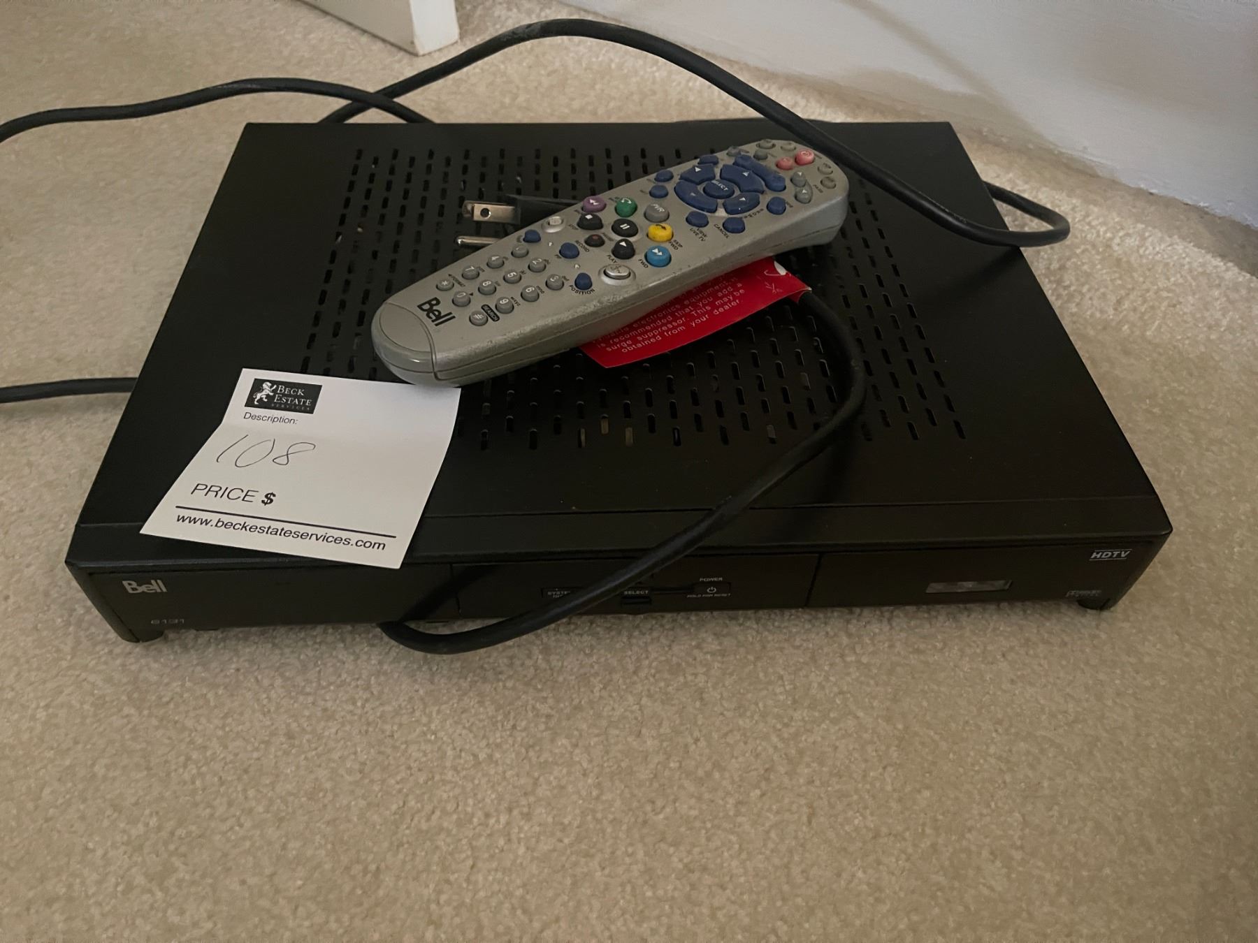 Bell 6131 TV Satellite Receiver