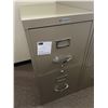 Image 1 : 2 Drawer Metal Filing Cabinet