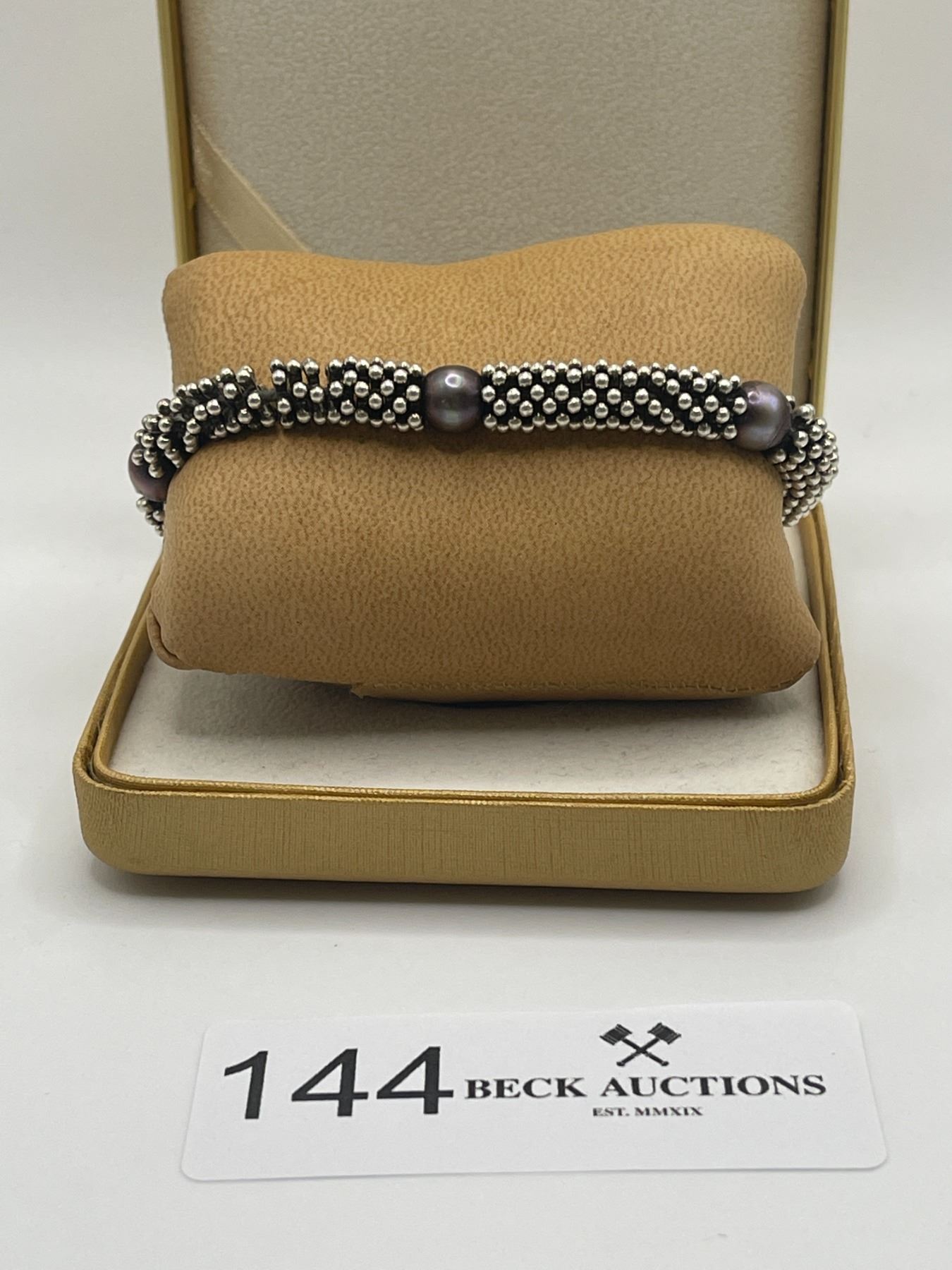 Designer "Links Of London" Sterling Silver Bracelet 40.6g