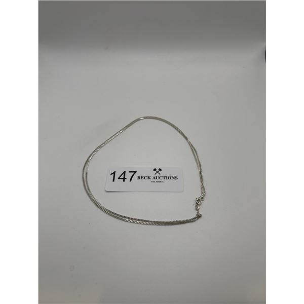 Sterling Silver Curb Link Chain 4.4g 28"