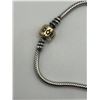 Image 2 : Pandora Sterling Silver  Bracelet 14g with Gold Clasp