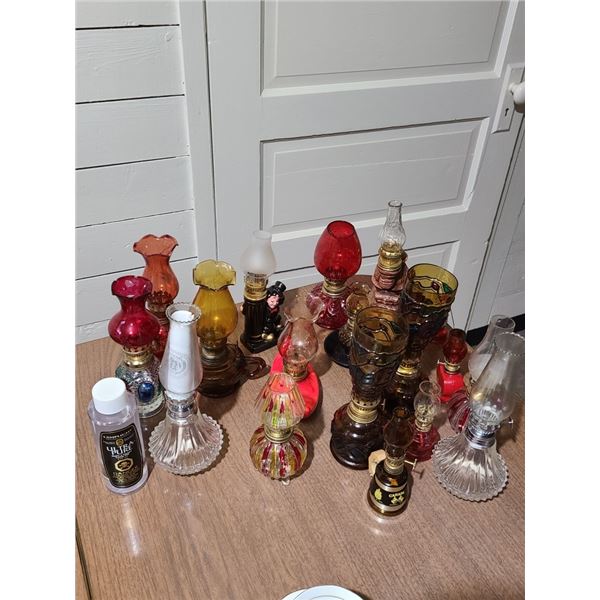 Collection of Oil Lamps