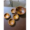 Image 1 : Wooden Salad Bowls