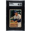 Image 1 : 1952 Bowman #8 Pee Wee Reese (SGC 4.5)