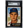 Image 1 : 1953 Topps #151 Hoyt Wilhelm (SGC 5)