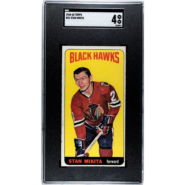 1964-65 Topps #31 Stan Mikita (SGC 4)