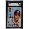 Image 1 : 1954 Topps #30 Ed Mathews (SGC 1.5)