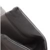 Image 5 : Balenciaga Navy Zip Pouch Leather Medium Black, Gray