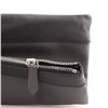 Image 6 : Balenciaga Navy Zip Pouch Leather Medium Black, Gray