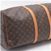 Image 4 : Louis Vuitton Brown Monogram Canvas Leather Keepall 55 cm Duffle Bag Luggage