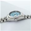 Image 6 : Rolex Ladies Stainless Steel Ice Blue Diamond 26MM Datejust Wristwatch Serviced
